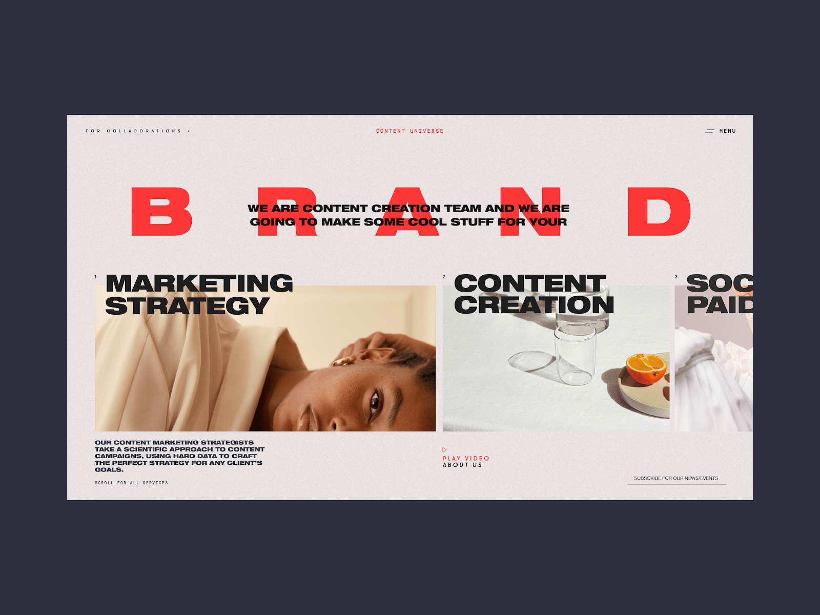 ideas para páginas web